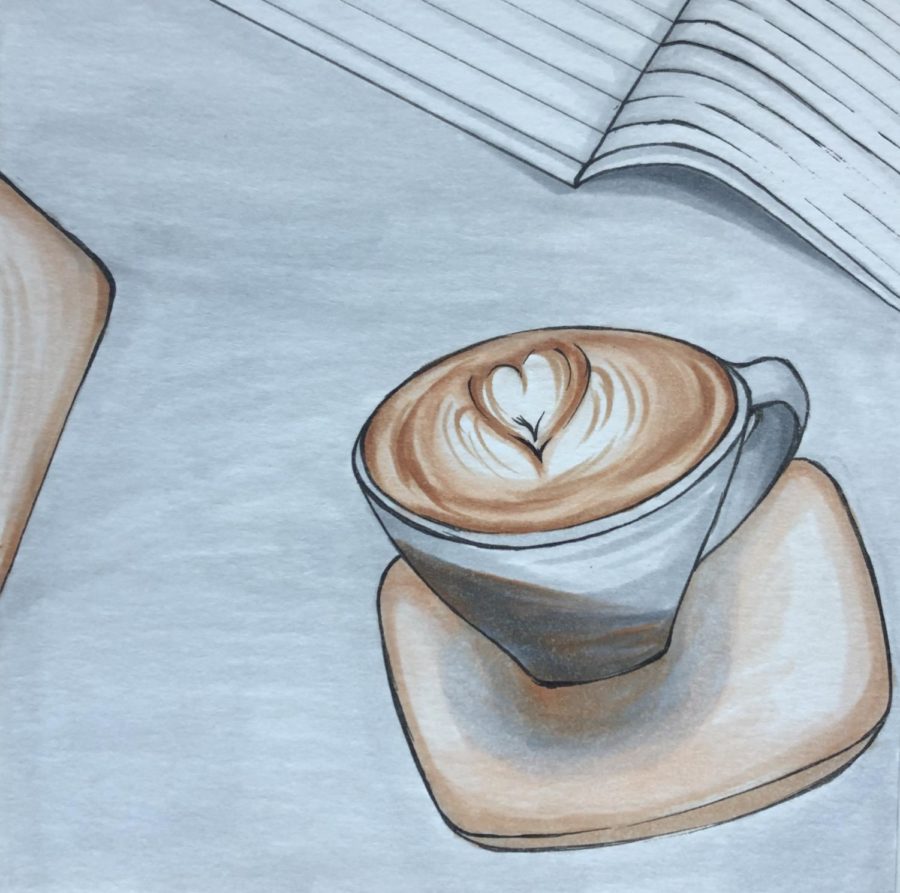 Coffee and Art: Sues Gallery Cafe